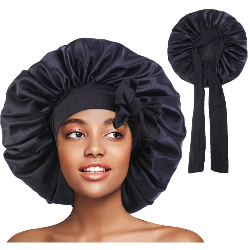 Grand Bonnet en Satin